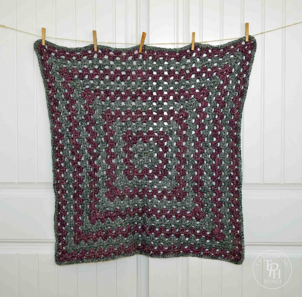 Crochet Afghan Pattern Using Bulky Yarn