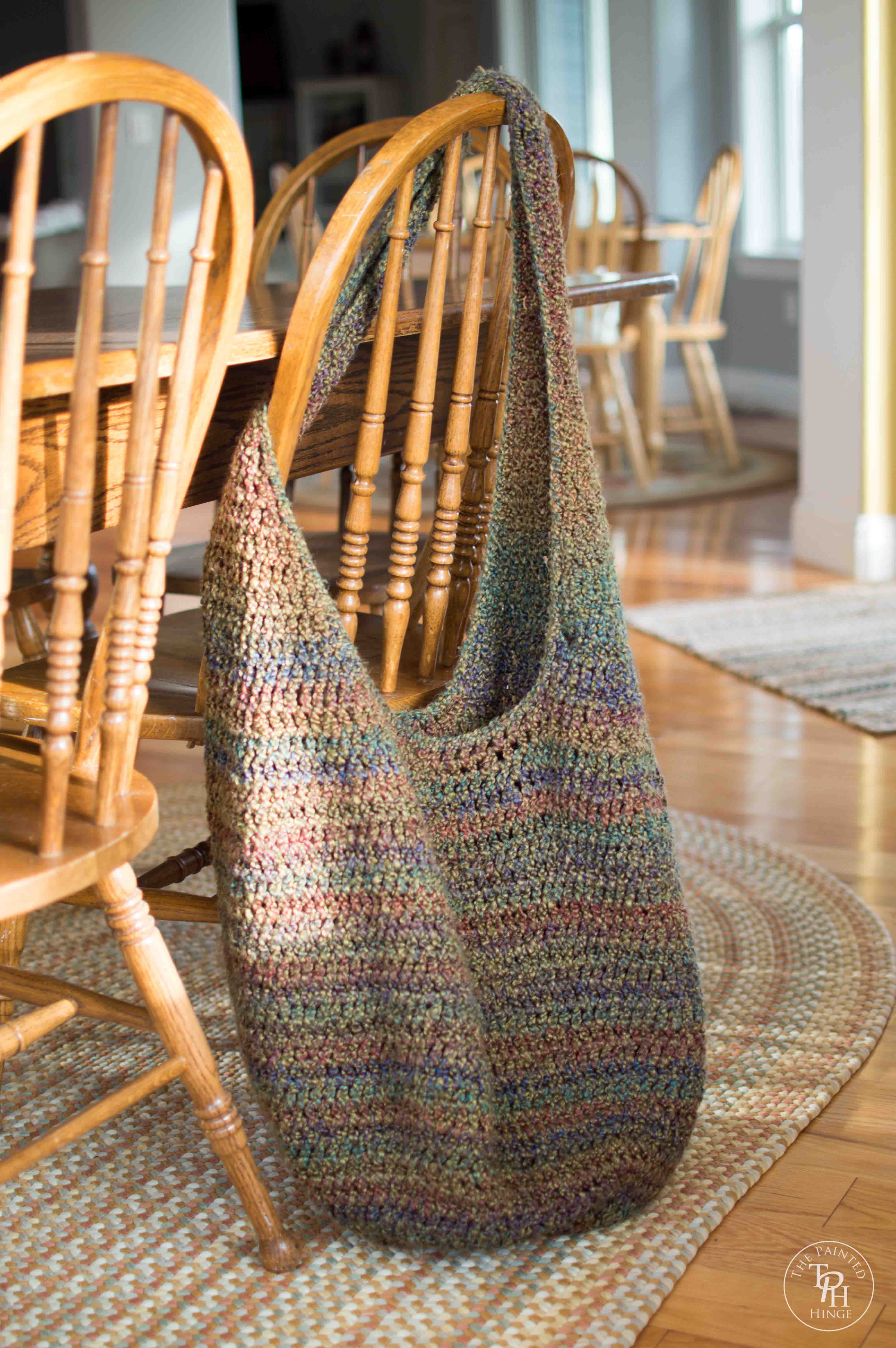 Extra Large Market Bag Free Crochet Pattern