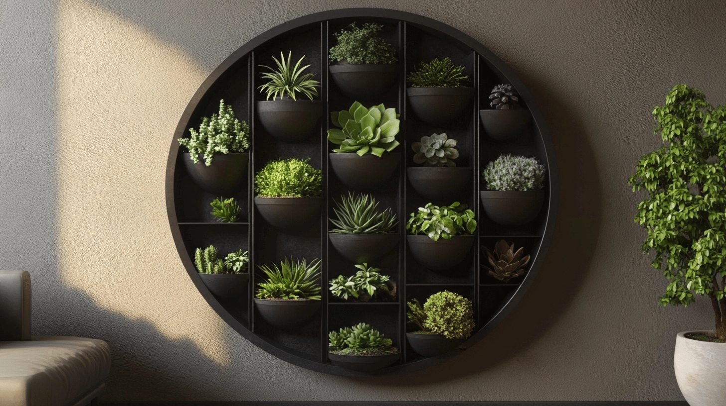 Circular_Succulent_Wall_Planter