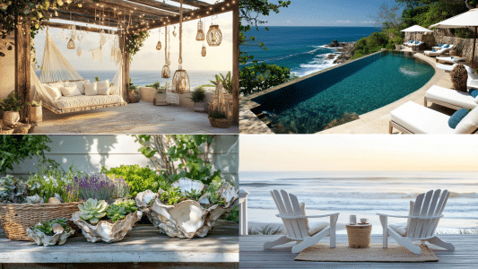 31 Coastal Front Porch Ideas for a Breezy Look - The Painted Hinge