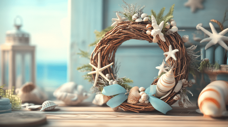Crafting a Coastal Wreath