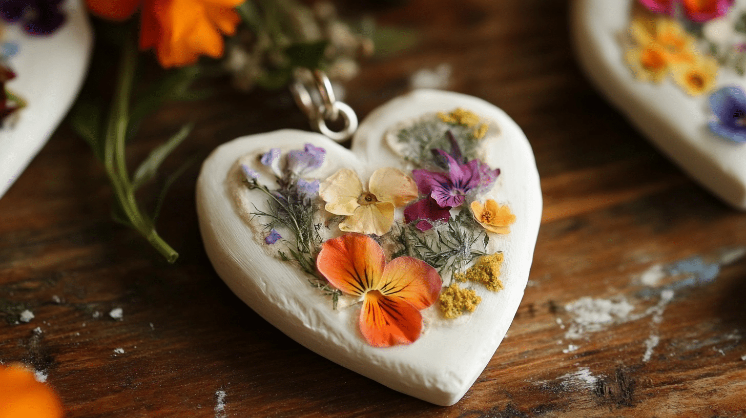 DIY Air Dry Clay Hearts: A Perfect Gift Idea