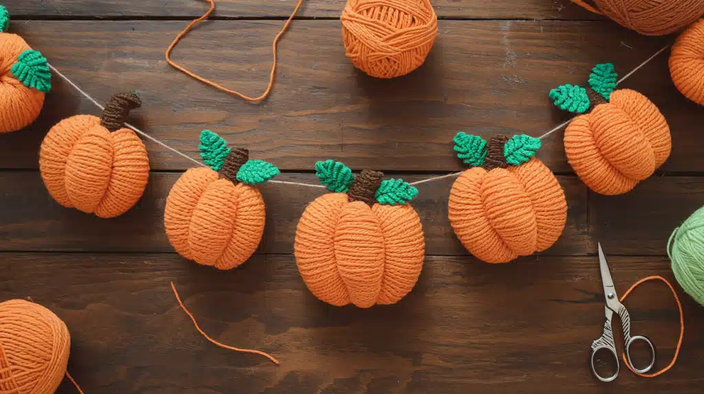 DIY Pumpkin Garland: A Cozy Fall Craft You’ll Love
