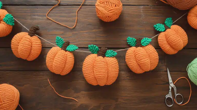 DIY Pumpkin Garland: A Cozy Fall Craft You’ll Love