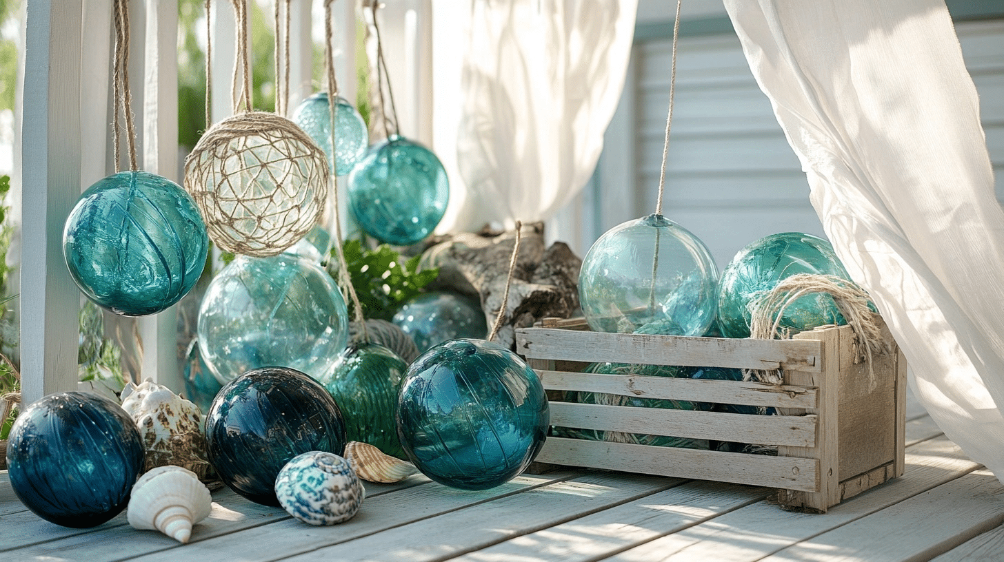 Glass_Fishing_Floats_in_Nets