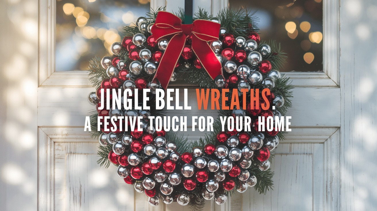Jingle Bell Wreaths: A Festive Touch for Your Home