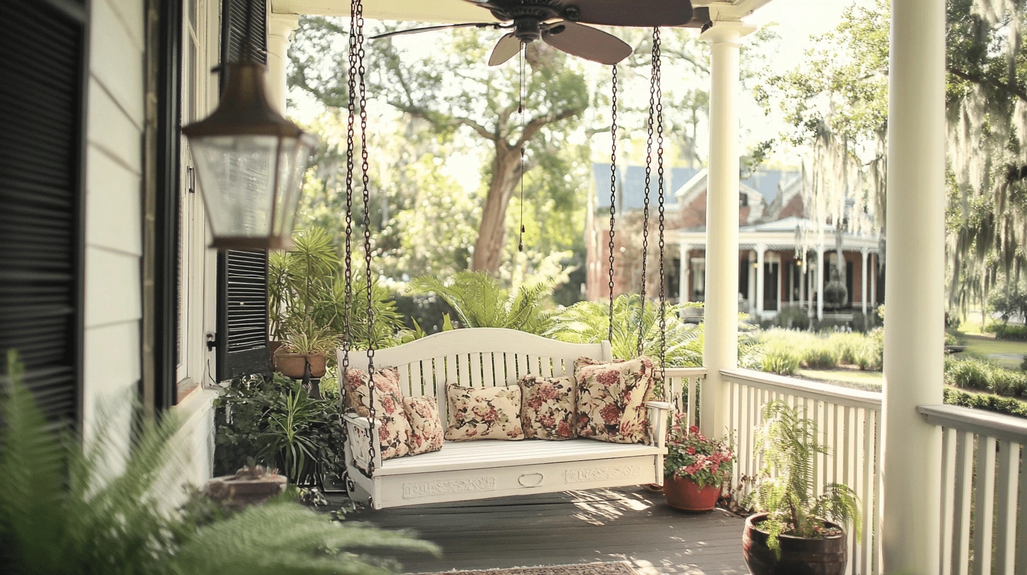 Majestic_Southern_Porch_with_a_Swing_Bench