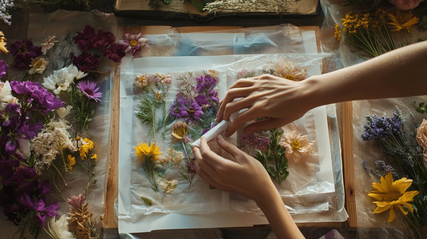 Step_7_Finish_Pressing_and_Storing_Flowers