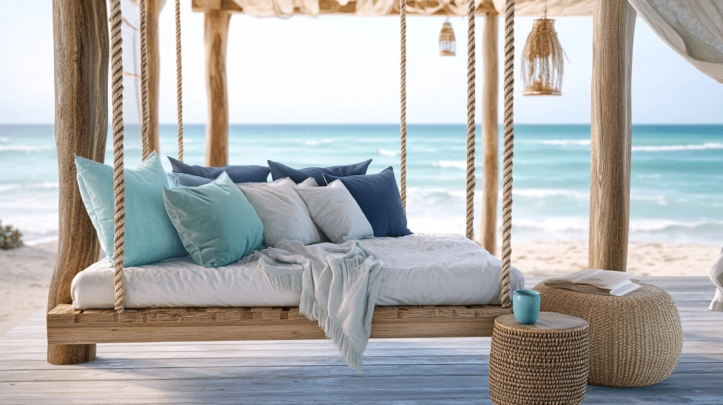 Swing_Bed_with_Ocean-Tone_Pillows