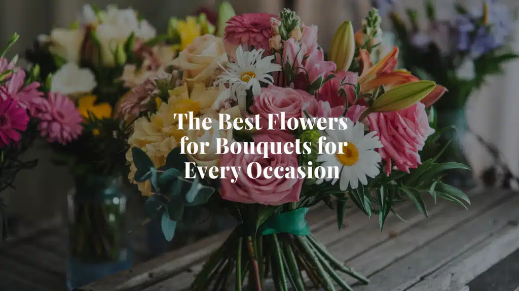 The Best Flowers for Bouquets for Every Occasion