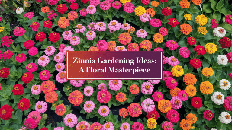 Zinnia Gardening Ideas- A Floral Masterpiece