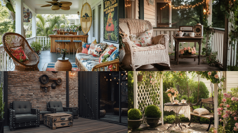 vintage front porch ideas