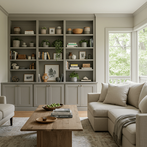 Anew_Gray_Built-In_Bookshelves_in_Living_Room