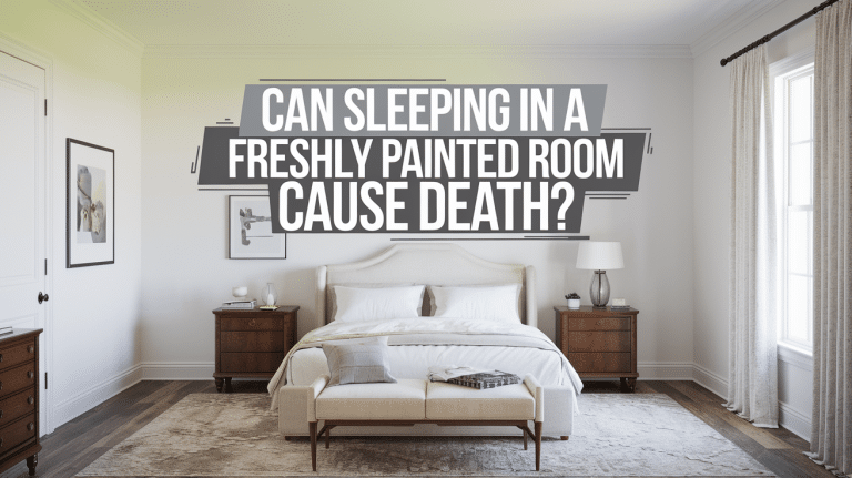 Can Sleeping in A Freshly Painted Room Cause Death