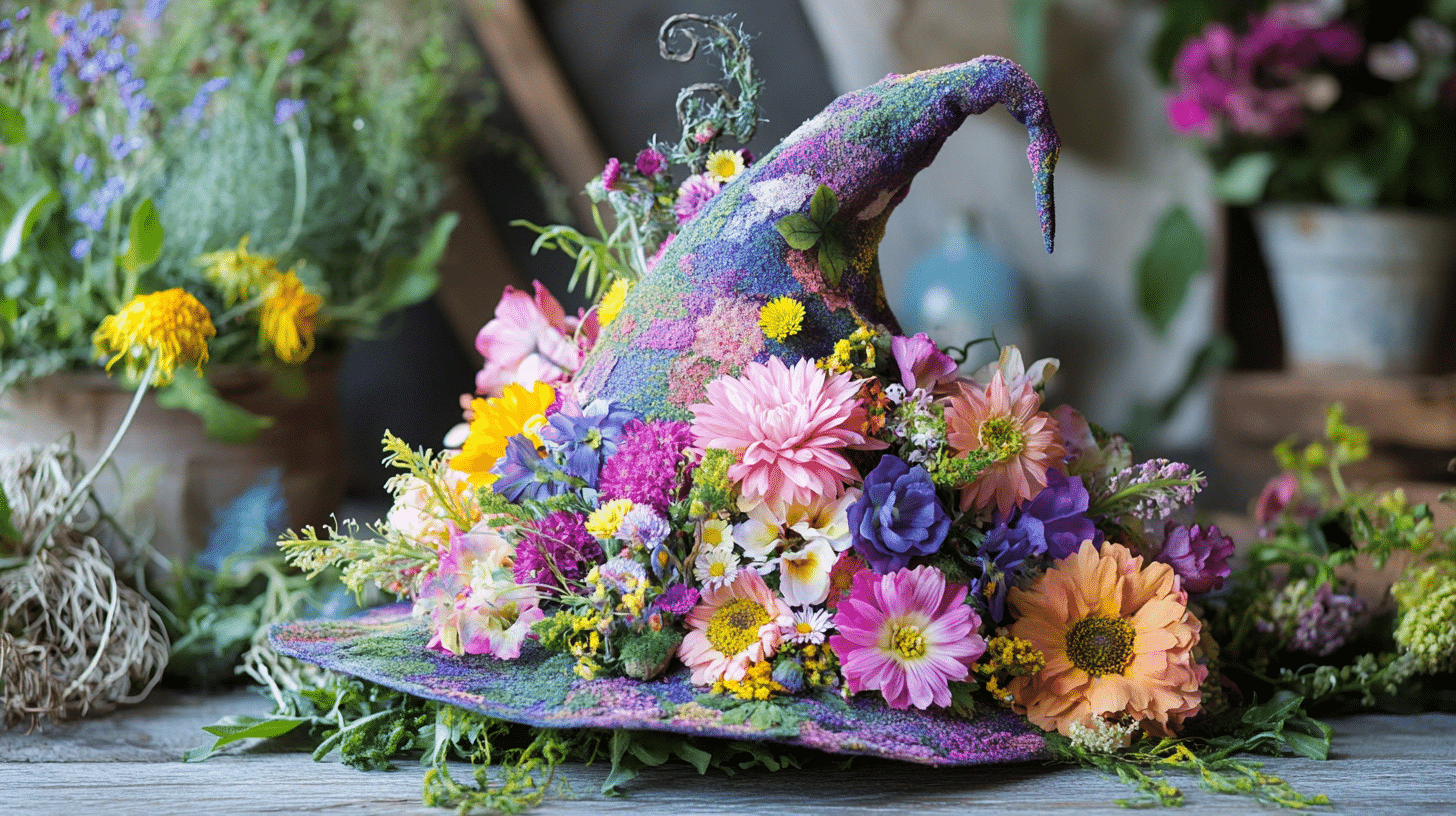 Flower_Garden_Witch_Hat