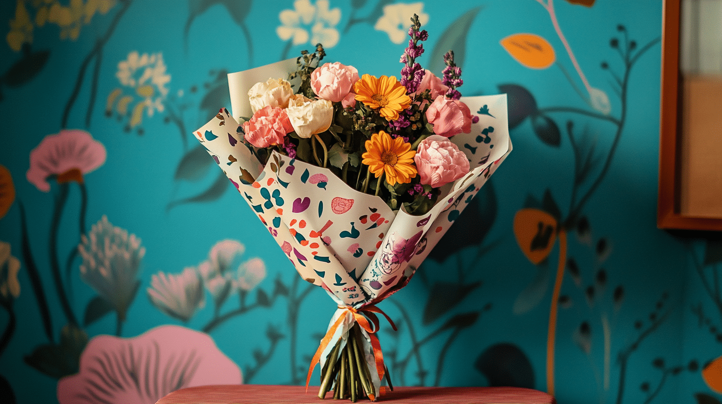 Flower_Wrapping_with_Colorful_Paper