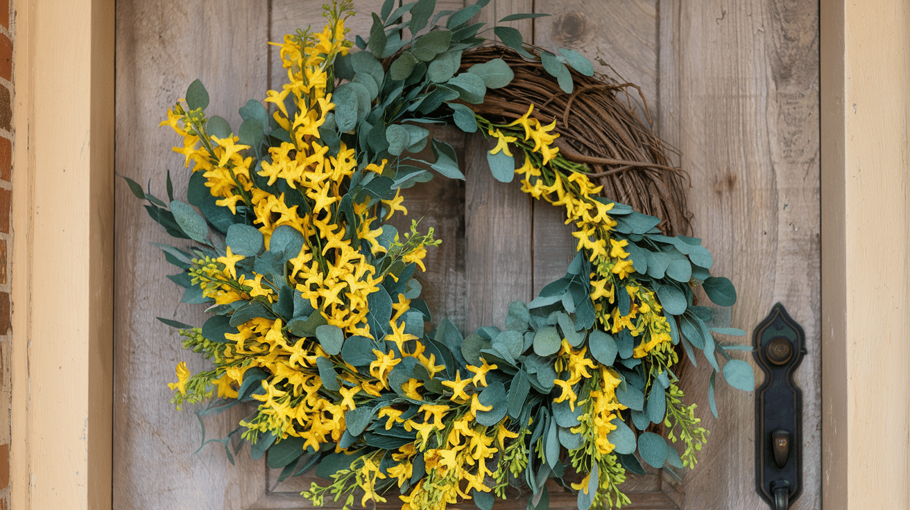 Forsythia_and_Greenery_Wreath