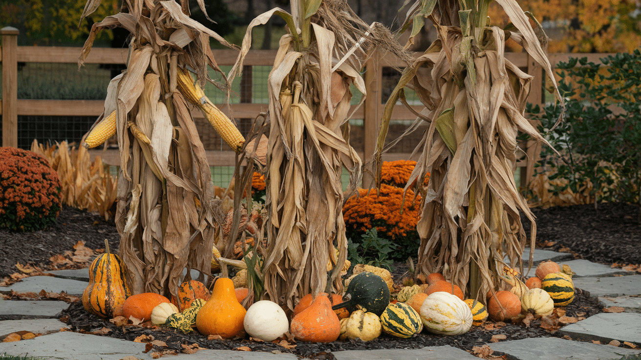 Gourd_and_Corn_Stalk_Display