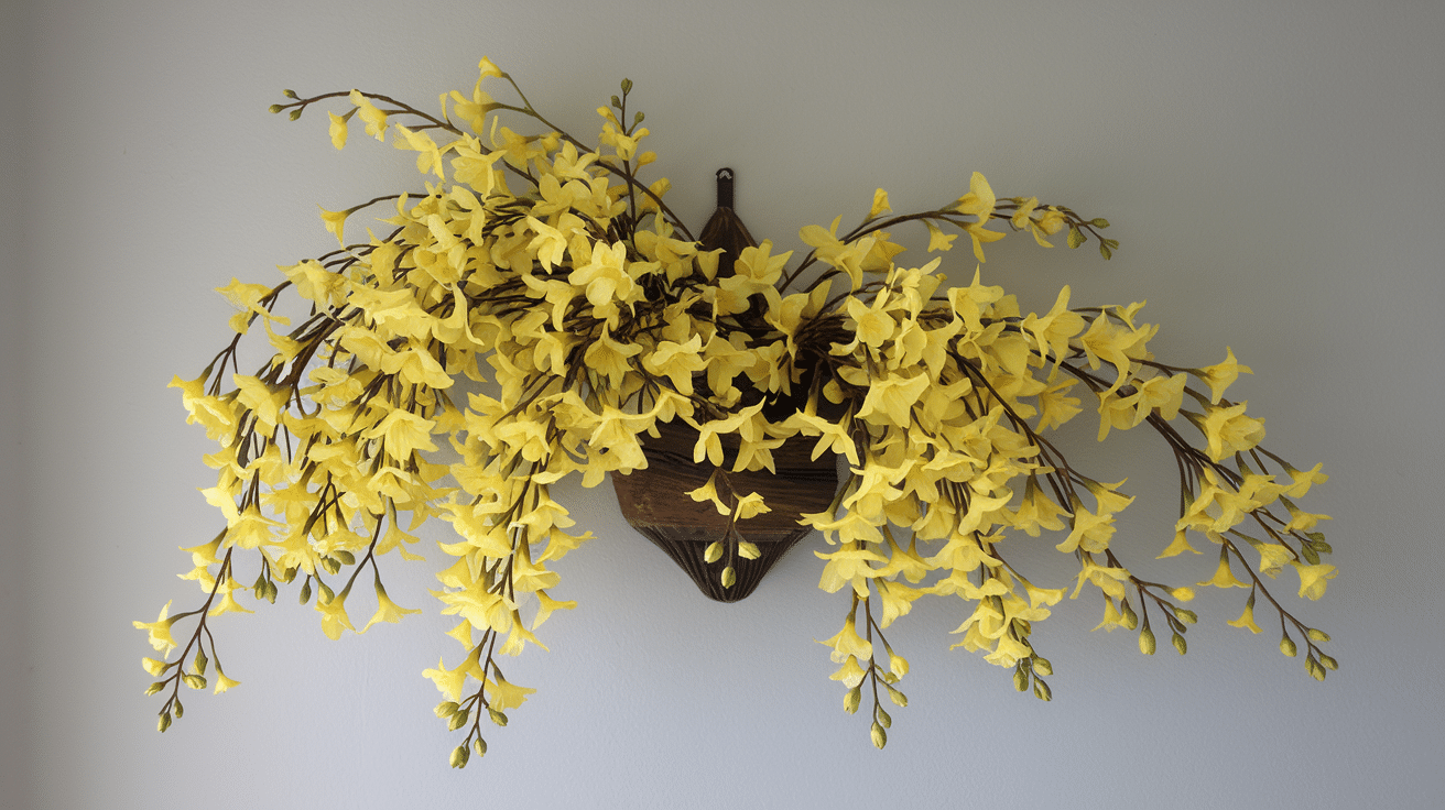 Hanging_Wall_Vase_with_Bright_Forsythia_Blooms