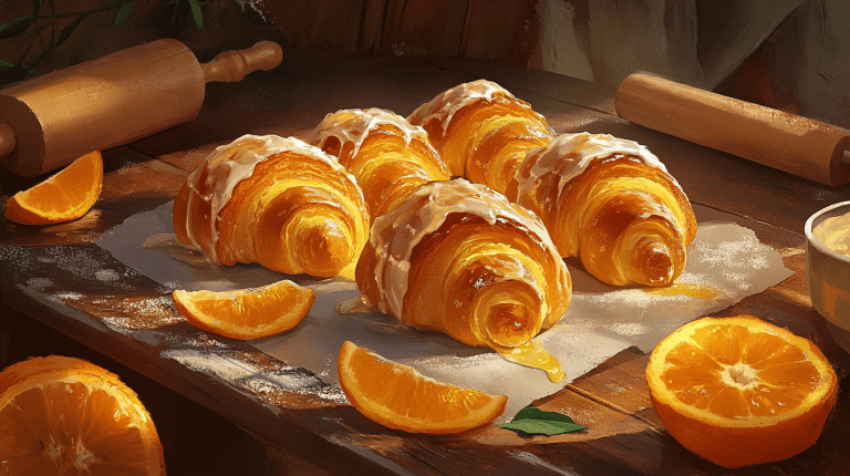 How to Make Sweet and Flaky Orange Crescent Rolls at Home