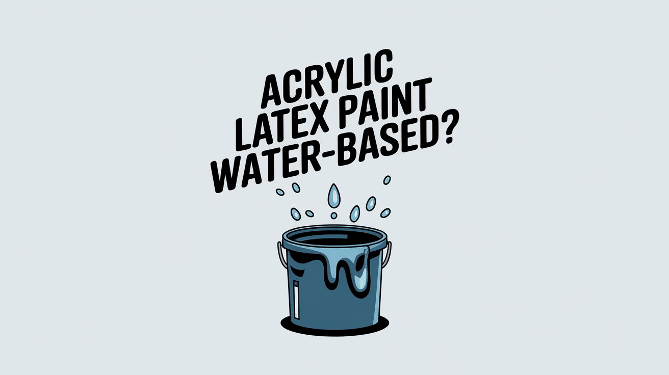 Is Acrylic Latex Paint Water Based_ What You Need to Know