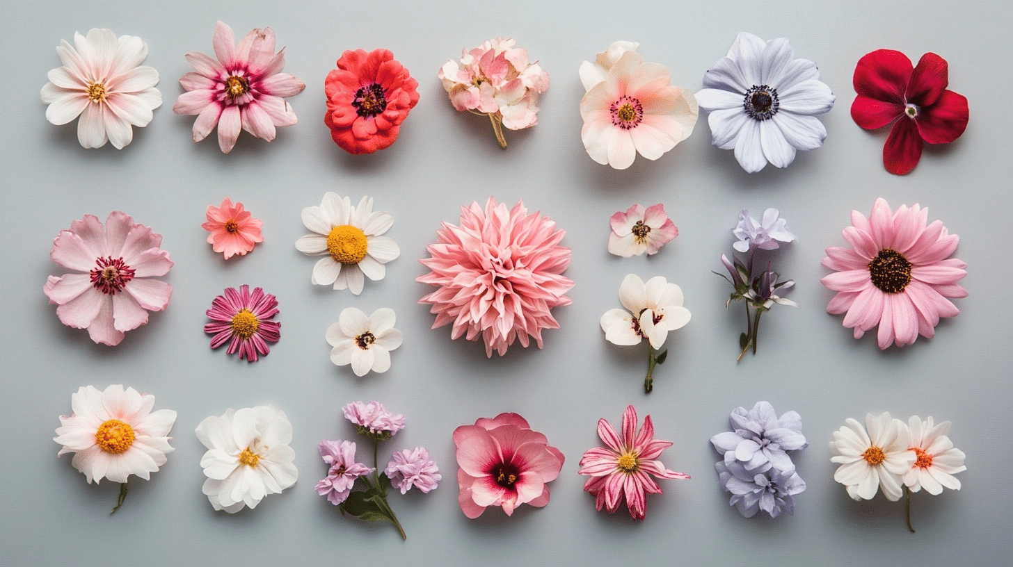 Kinds of Flowers Used for Flower Pounding