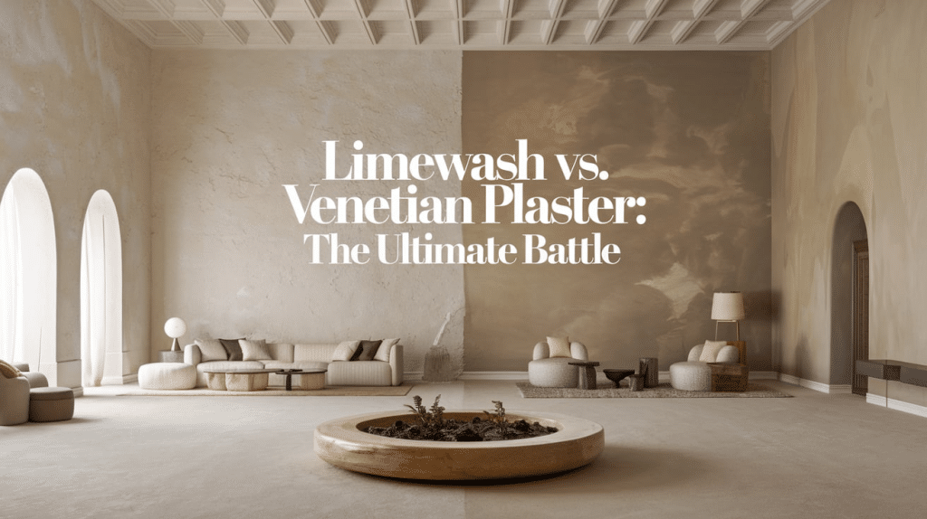 Limewash vs Venetian Plaster: The Ultimate Battle