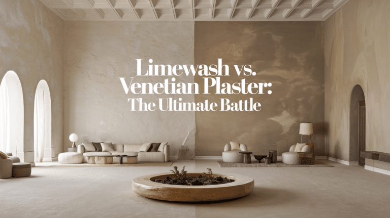 Limewash vs Venetian Plaster: The Ultimate Battle