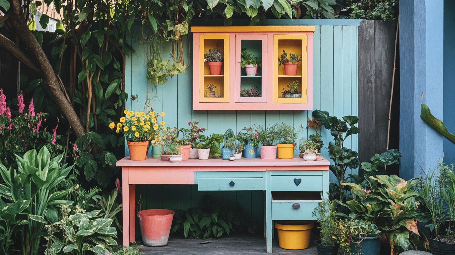 Paint_Your_Potting_Bench_in_Bold_or_Pastel_Colors
