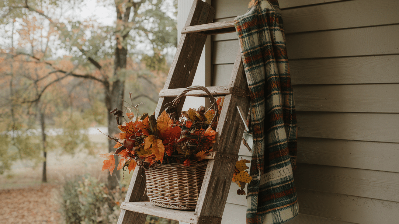 Plaid_Blanket_Ladder