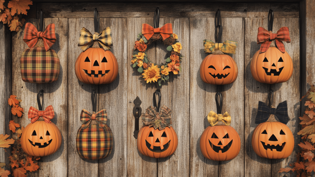 Pumpkin Door Hanger Ideas