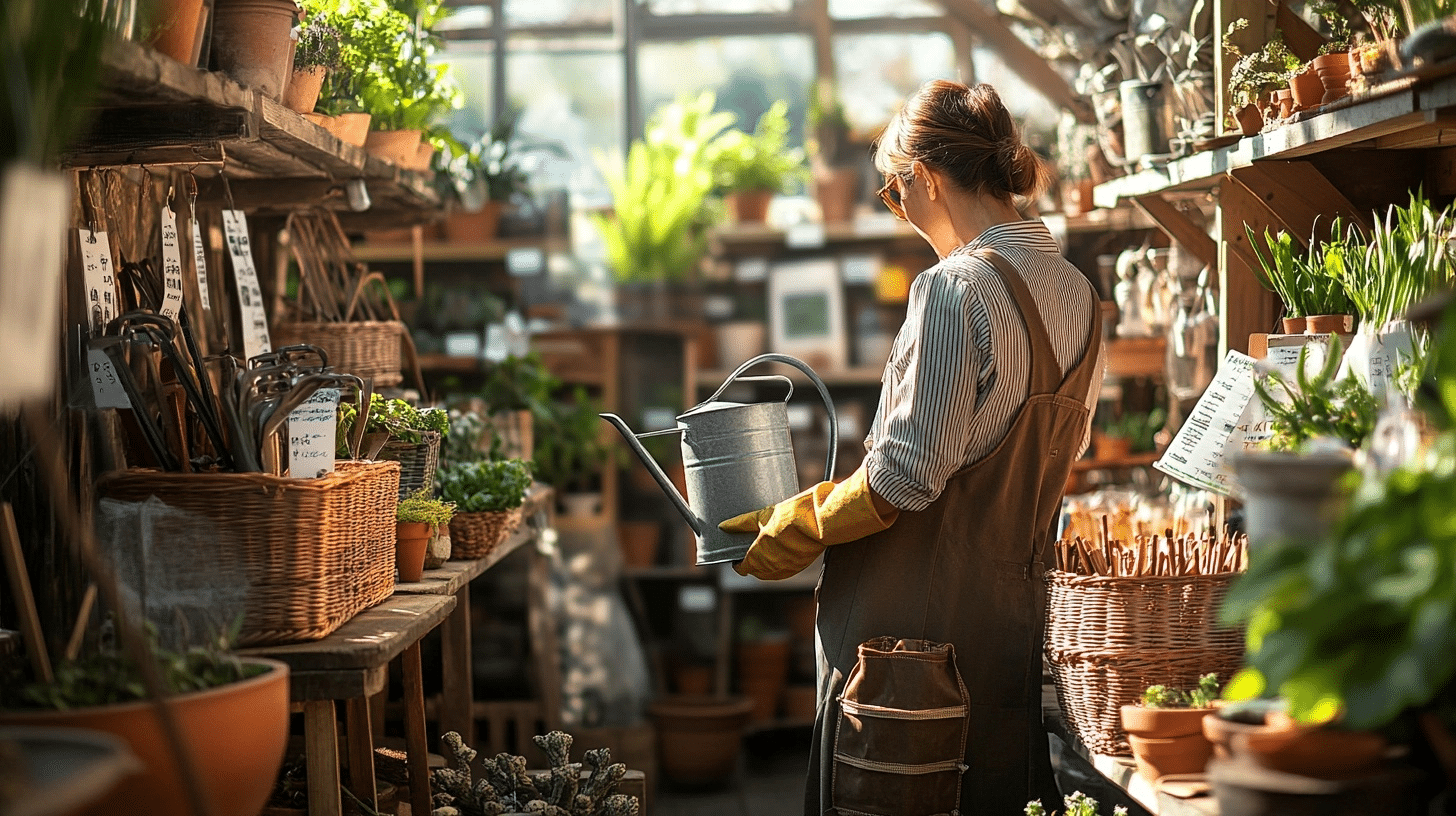 Shopping Smart at A Garden Thrift Store