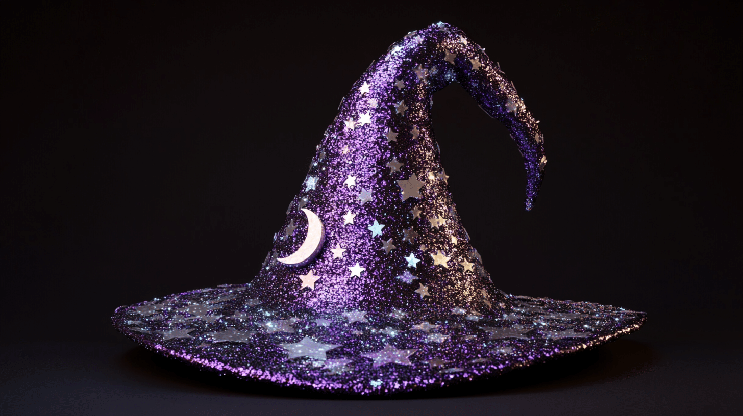 Sparkly_Glitter_Witch_Hat