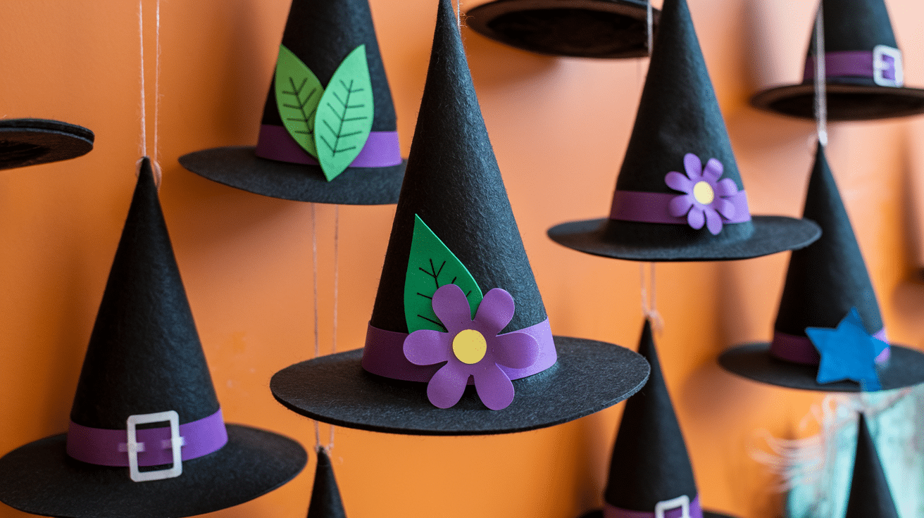 What Are DIY Witch Hat Decorations_