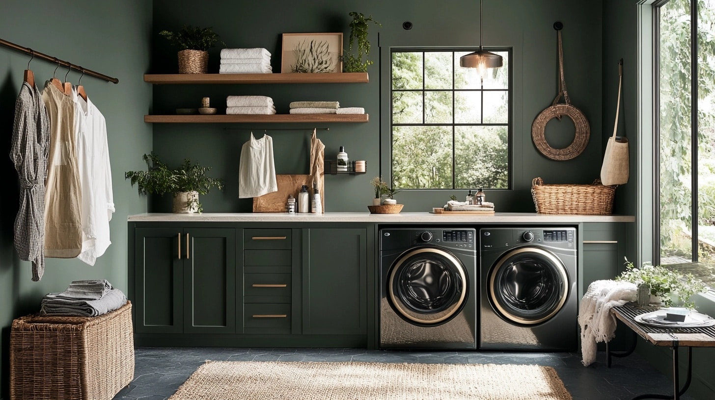 What Color Is Ashwood Moss by Benjamin Moore 1484_