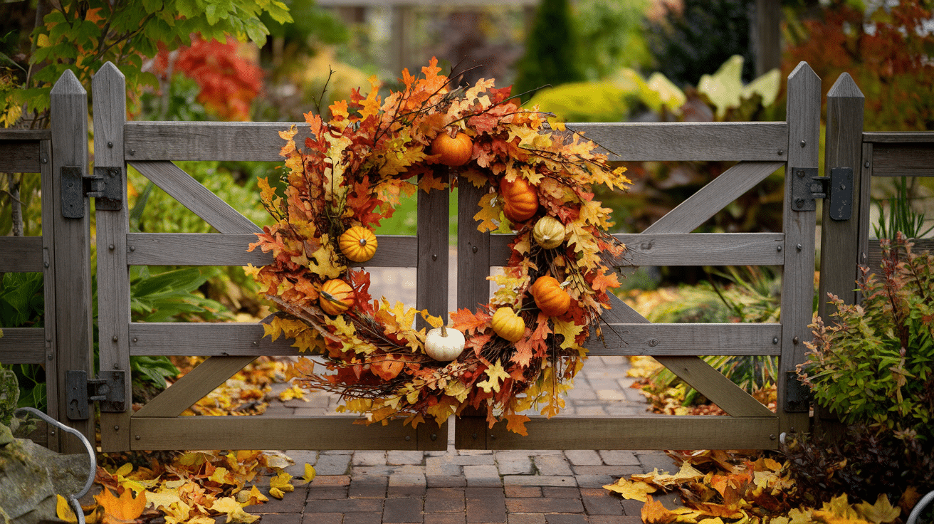 Wreath_Hanging_on_Garden_Gate