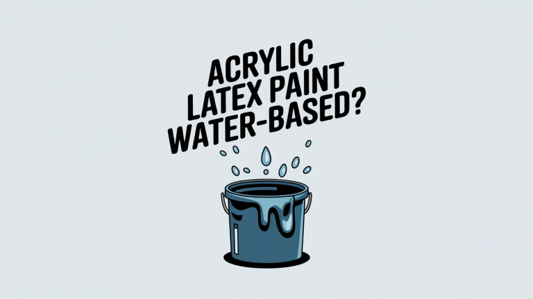s acrylic latex paint water based