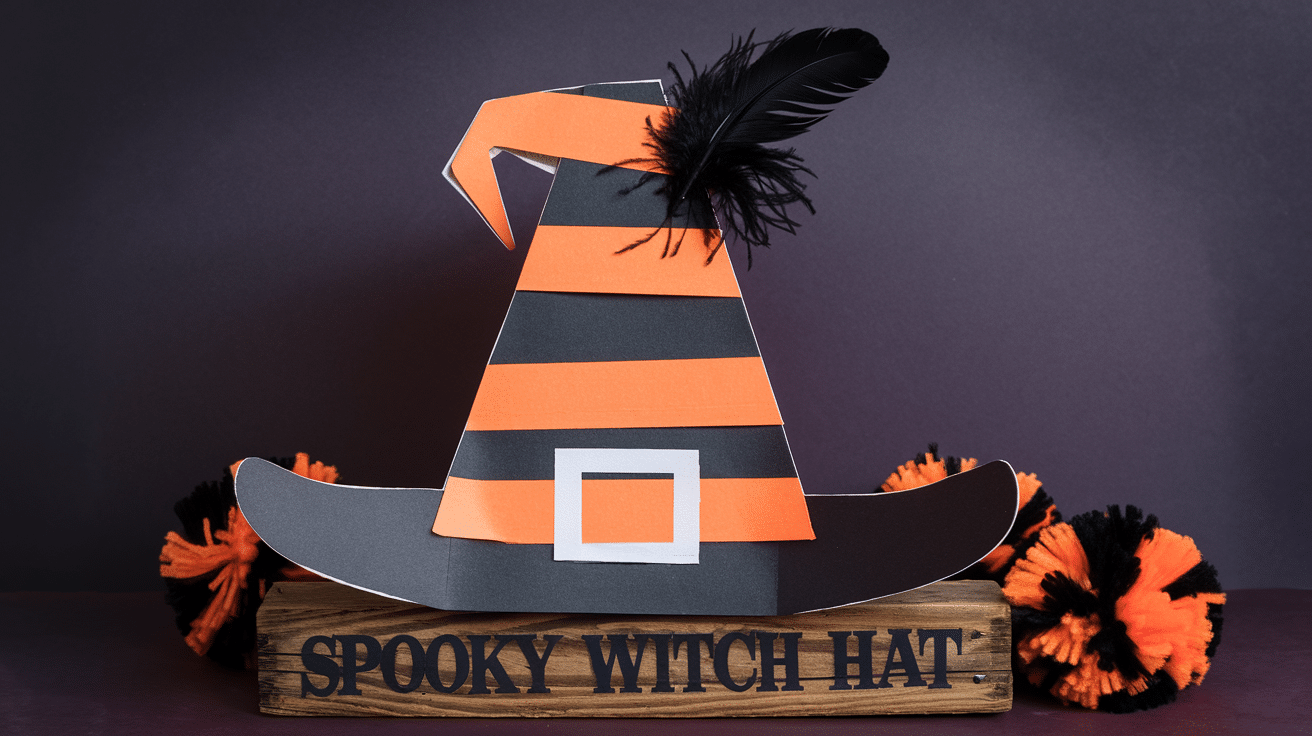 DIY Spooky Witch Hat Decorating Ideas for Halloween - The Painted Hinge