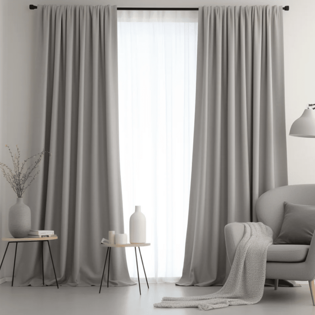 3H_Linen_Grey_Rod_Pocket_Linen_Curtain