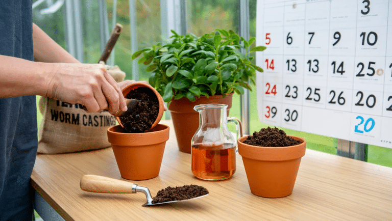 How to Use Worm Castings in Potted Plants Outdoors and Indoors