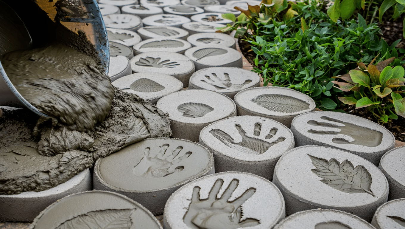 Make_Embossed_Stepping_Stones_for_the_Garden