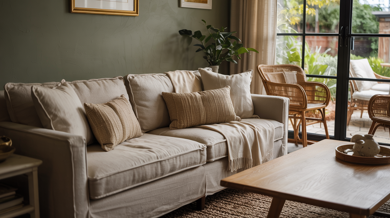 Materials_and_textures_wood_linen_rattan