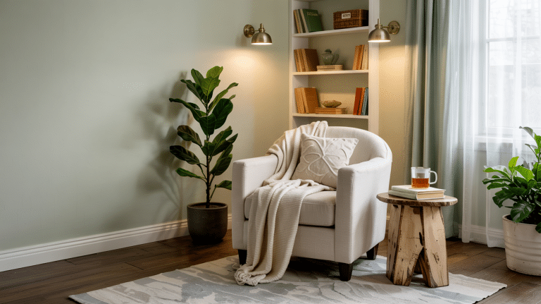 Moodborad Inspiration for Soft Sage Sherwin Williams SW 9647