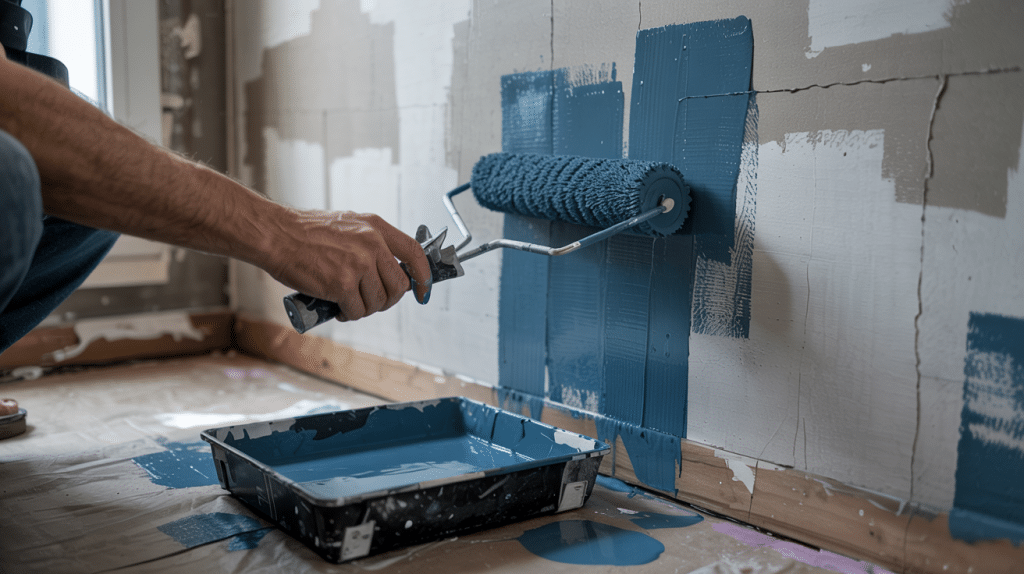 best paint to hide imperfections