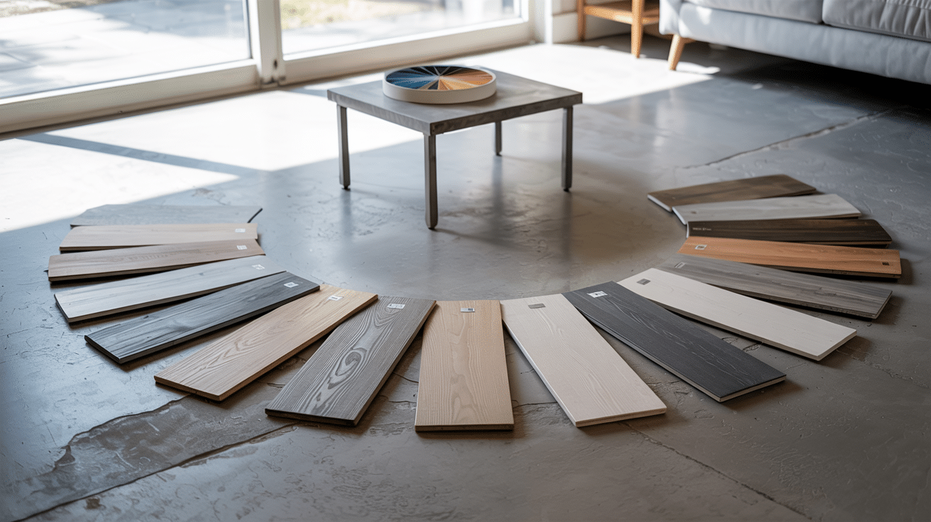 best wall color for gray floors