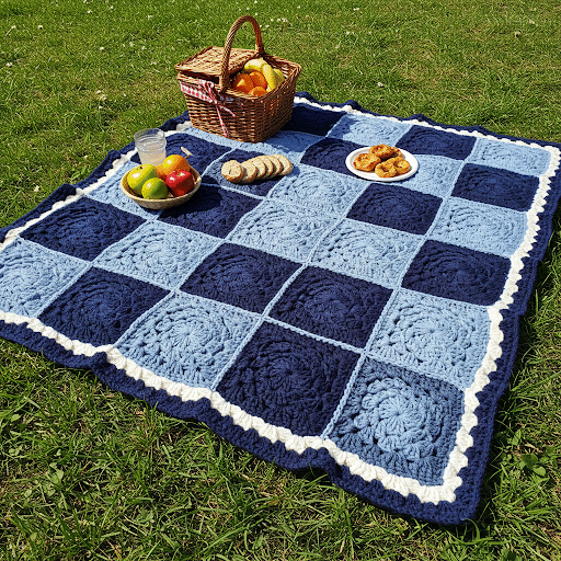 Bold_Blue_Gingham_Picnic_Blanket