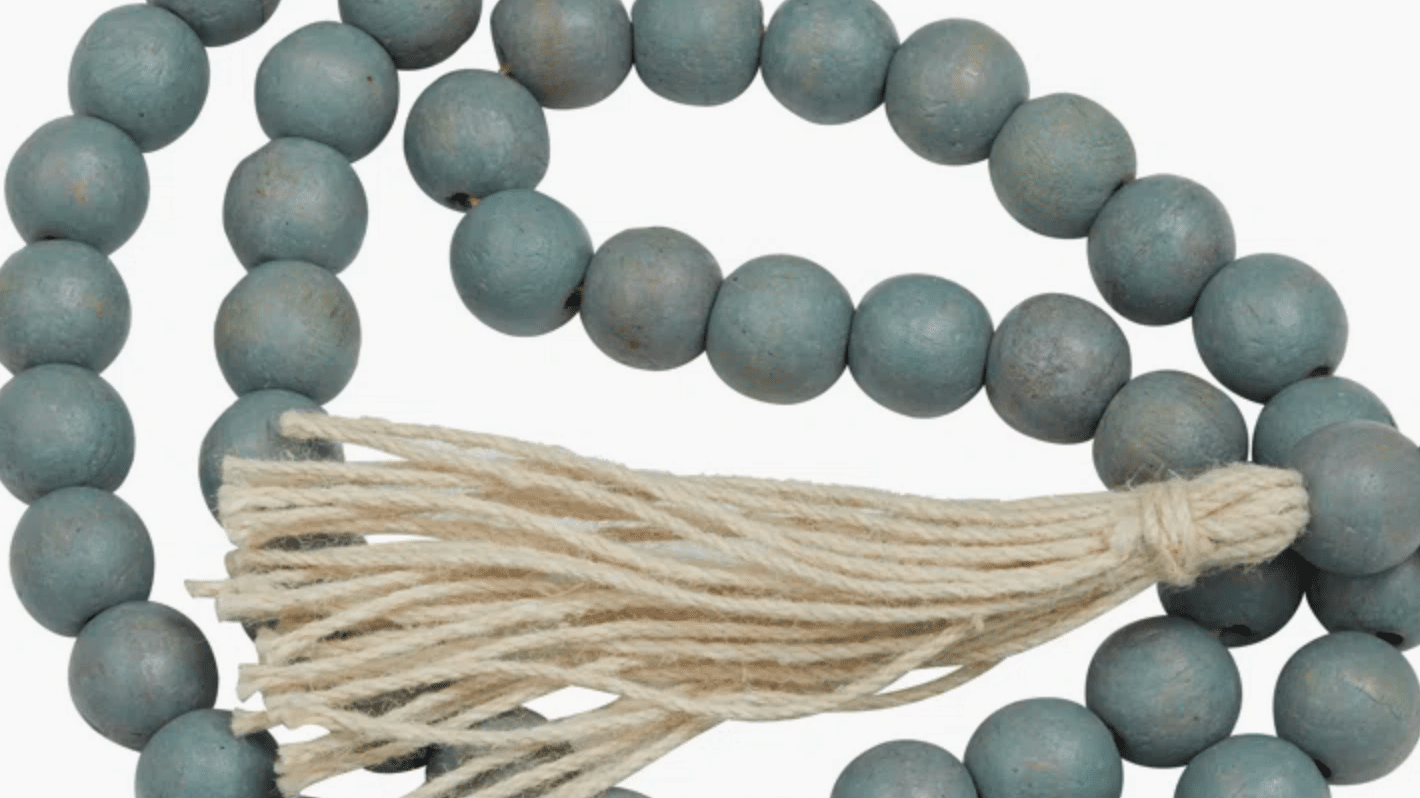 Bungalow_Rose_Mango_Wood_Handmade_Beaded_Garland_with_Tassel