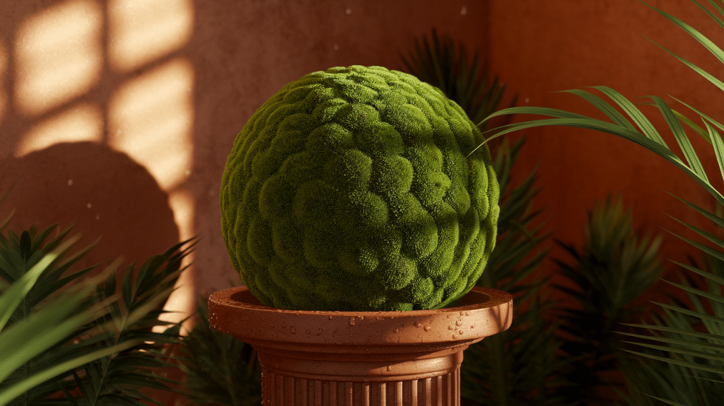 Creating Magical DIY Moss Ball Topiary