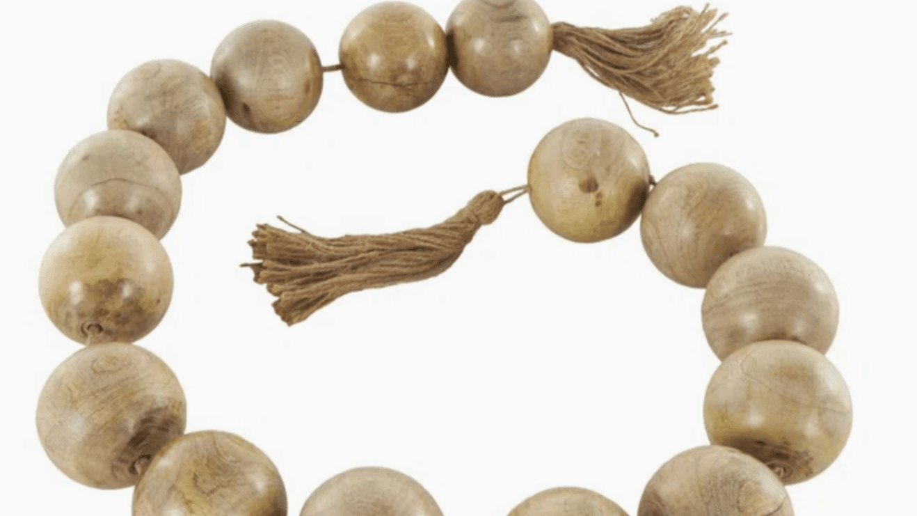 Dakota_Fields_Cole_and_Grey_Mango_Wood_Handmade_Beaded_Garland_with_Tassel