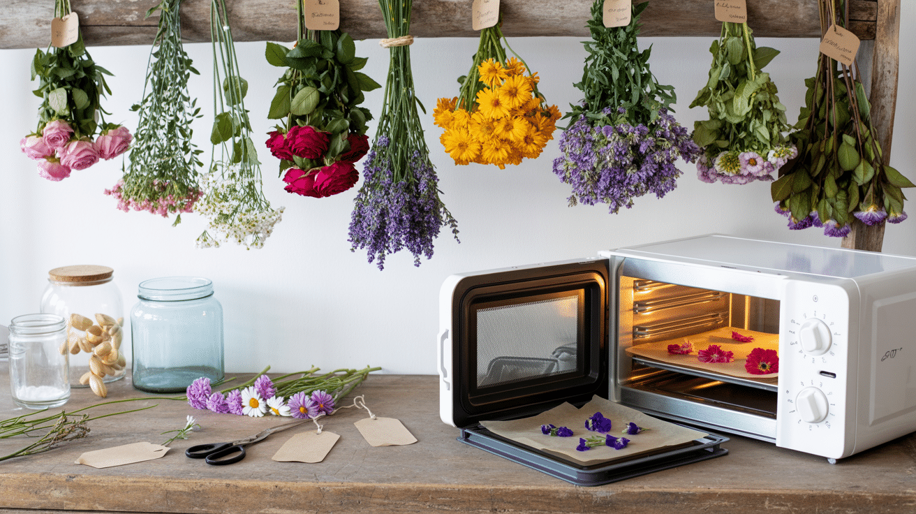 Learn How To Dehydrate Flowers with 3 Methods